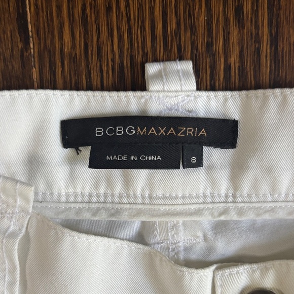 BCBGMaxAzria Cream Trousers - Picture 2 of 8